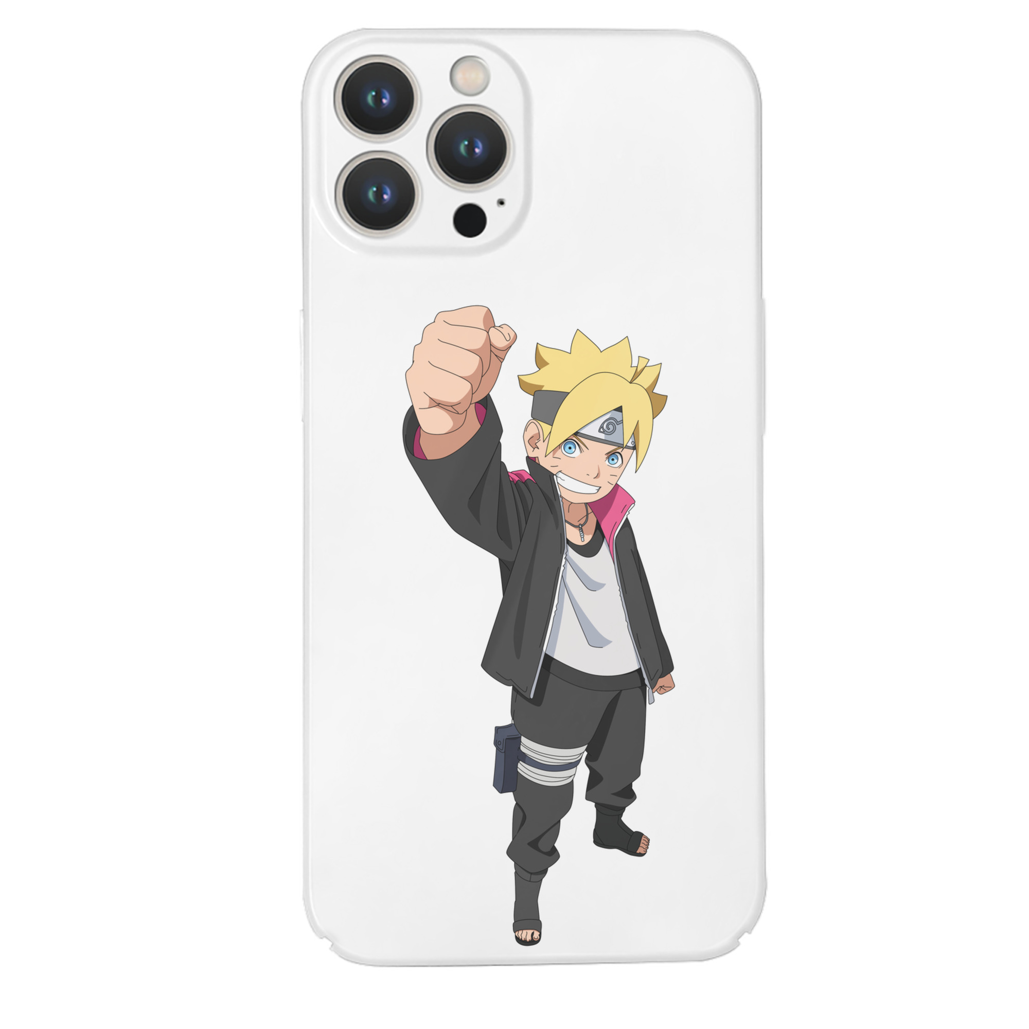 （画像用） NARUTO -ナルト- うずまき ボルト Uzumaki Boruto 【iPhone 14シリーズ対応】ハードケース
